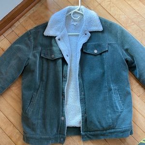 Sherpa trucker jacket